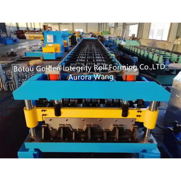 12-13m/Min Floor Deck Roll Forming Machine For Concrete Supporting
