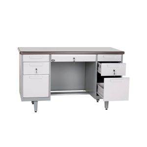 Quality Big Lots Computer Steel Executive Desk For Office MDF Desk Top wholesale