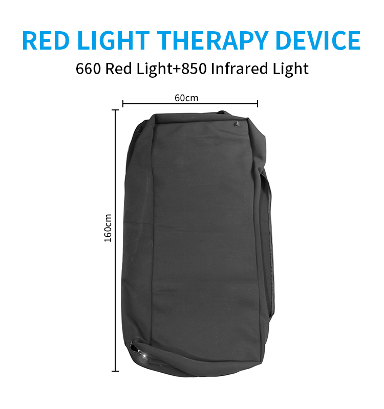 Portable and Effective Aluminium Alloy Infrared Red Light Therapy Bag for Pain Relief