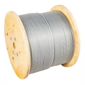 China 7/10 BS 183 Galvanized Steel Wire Strand Communication Cable 7/3.25mm for Flagpole on sale