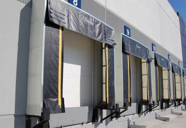 Airbag Inflatable Dock Shelter Industrial Thermal Insulated For Warehouse