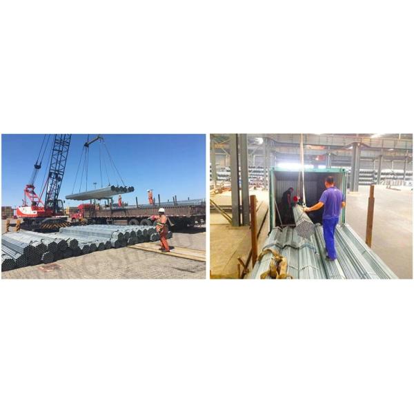 ASTM A106 API 5L ERW Q235 Sch40 Galvanized Carbon Steel Pipe Welded