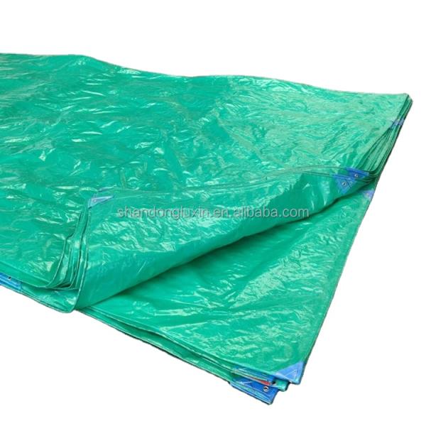 Customer Request Color PE Tarpaulin in Roll with 6*6-16*16 Density
