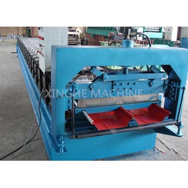 Specialized Continuous JCH Metal Roof Panel Machine With PLC Control System