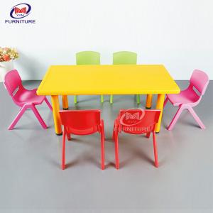 China ODM Plastic Preschool Kid Childs Table And Chairs For Kindergarten on sale