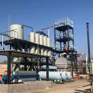 Quality Heating Method Indirect Heating Pyrolysis Plastic Oil Refinery Distillation Plant wholesale