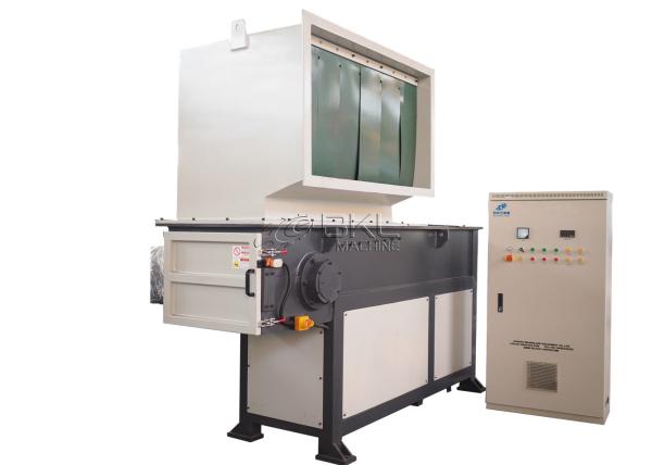 Cheap Plastic Lumps Blocks 30kw Single Shaft Shredder Machine Recycling 100mm for sale