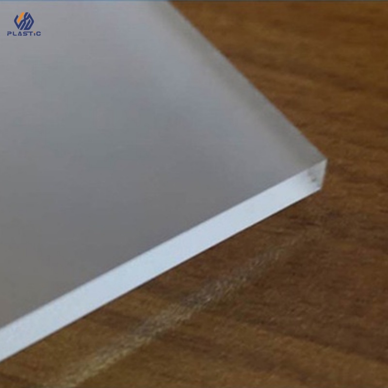 Chemical Resistance Frosted Acrylic Perspex Sheet Class A Fire Resistance OEM ODM