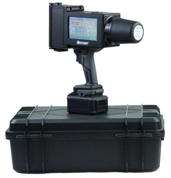Cheap Box Large Character Inkjet Printer 82mm Date Printing Machine Manual Control for sale