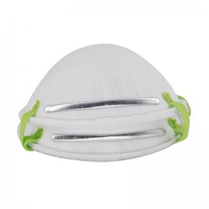 China Green Colour Straps Ffp2 Cup Mask Effective Protection Against Fine Particulates on sale