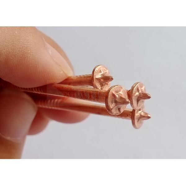 5mm X 65mm Cd Weld Stud Pins Copper Coated Steel For Shipbuilding Industry