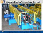 Touch Screen PLC Control Cable Tray Roll Forming Machine With Servo Guiding