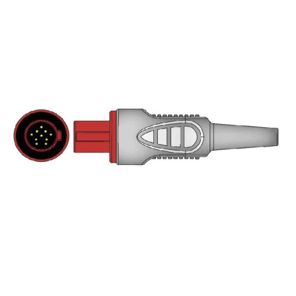 OEM ODM 3.2M GE Hellige IBP Cable To Abbott IBP Cable