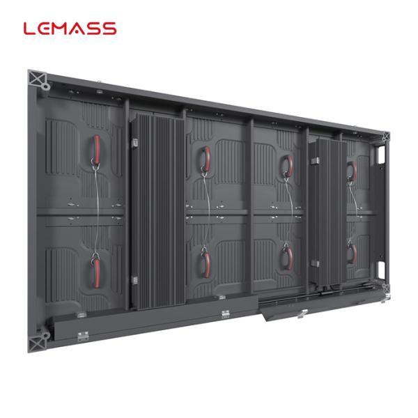 Intelligent P5 Outdoor LED Display Cabinet Waterproof IP66 Energy Saving