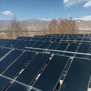 Solar Terrace With Cadmium Telluride Film Power Glass Photovoltaic Modules
