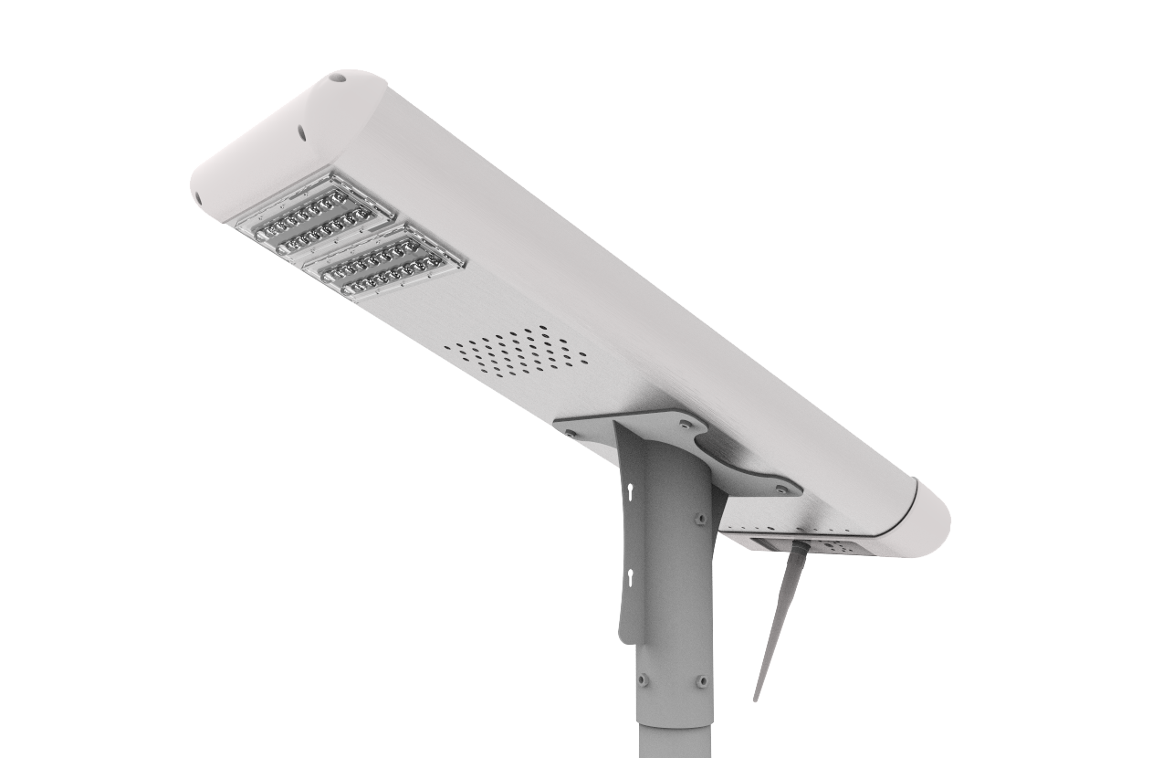 Wireless Mesh Controls Outdoor Waterproof Ip65 All In One Solar Led Solar Light