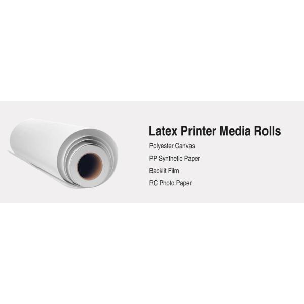 HP Inkjet Printers Digital Print Latex Media 100% Polyester Canvas Fabric