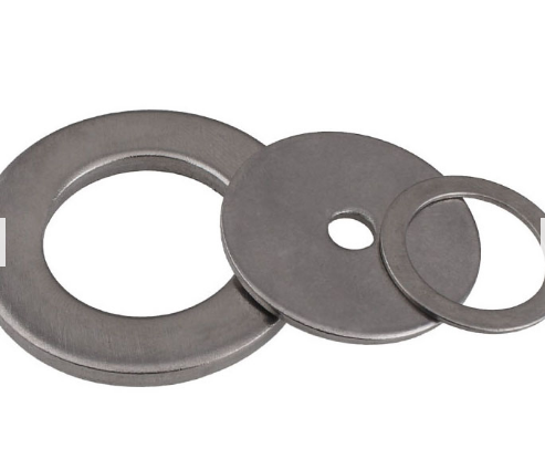 DIN 125 Form A Gasket Plain Flat Washer for Water Treatment M3-M30 Stainless Steel Hexagon Bolts and Nuts