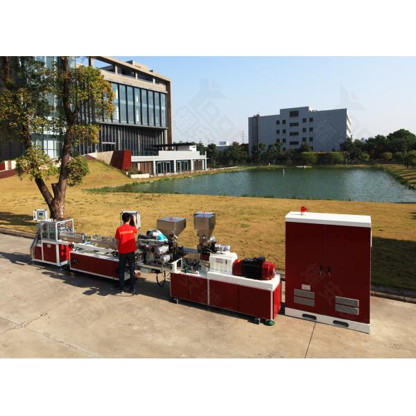 Double Screw Extruder Plastic Extrusion Machine Professional OEM / ODM Available