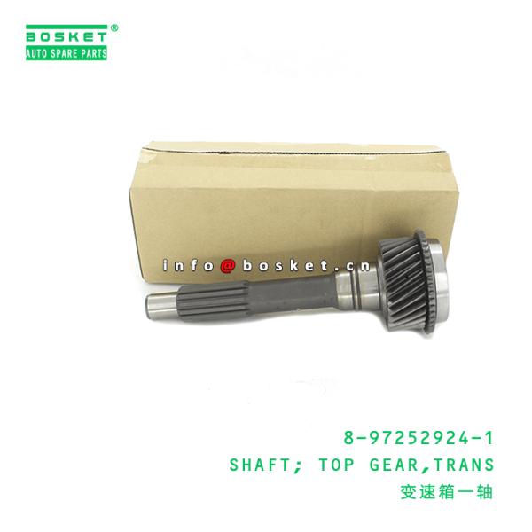 8-97252924-1 Transmission Top Gear Shaft 8972529241 Suitable for ISUZU MYY5T 4JH1