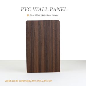 Customized Moisture Resistant Wood Grain Bamboo Fiber Wall Paneling