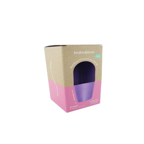 4C Printing Customized Glass Tea Cup / Mug Paper Packaging Box