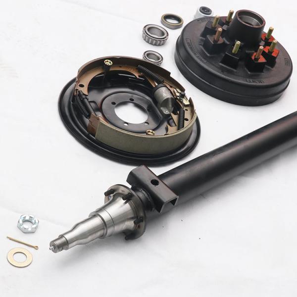 2500-3000Kg 60MM Boat Trailer Axles With Hydraulic Brakes