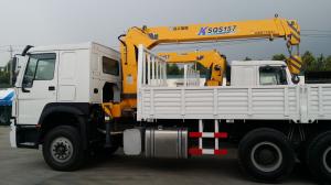 China SQ5SK3Q 5 Ton Cargo Boom Truck Crane / Xcmg Truck Mounted Crane on sale