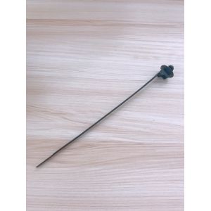 Black Automotive Cable Ties Plastic Tie Straps Curved Head Design