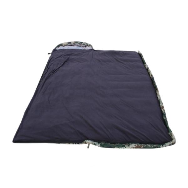 Envelope Folding Outdoor Sleeping Bag Warm Camping Blanket With Storage Bag
