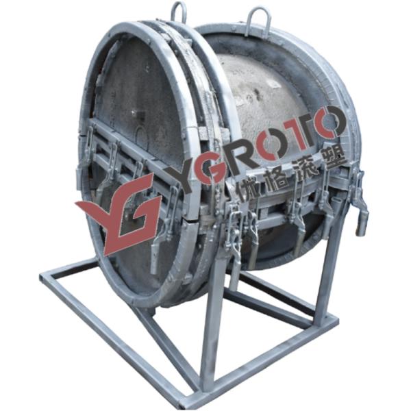 CAD Design YOUGE Factory Rotational Molding Ball Mold Rotomolding Aluminum Mold