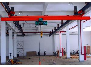 Quality 10t Single Girder Overhead Travelling Crane For Lifting Granite wholesale