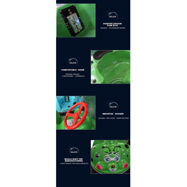 Rechargeable Racing Kids Bumper Car Indoor Playground Ride On Machine 12 V