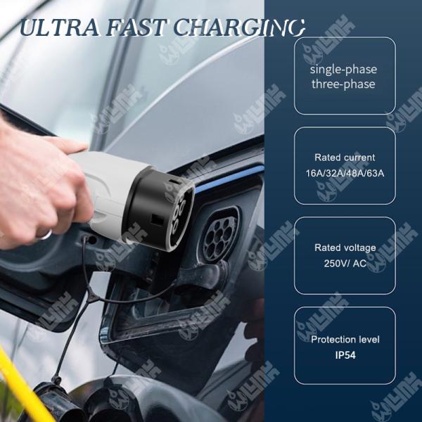 OLINK Wholesale AC EV Charging Plug Type2 Female IEC Type2 Gun Cable EV Charging Gun 5m Charging Cable
