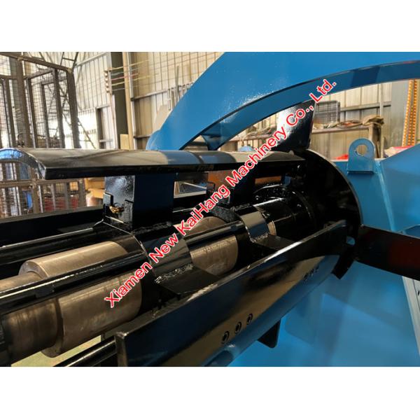 7Tons loading capacity X800MM input Un-Coiler /De-coiler, Rack, Hydraulic, driven motor, in roll former
