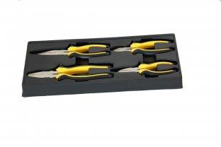 Professional 4PC Complete Plier Tool Set Carbon Steel Nickel Finished