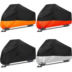 China Durable Outdoor Motorcycle Covers Waterproof Motorcycle Storage Bag With Lock Holes on sale