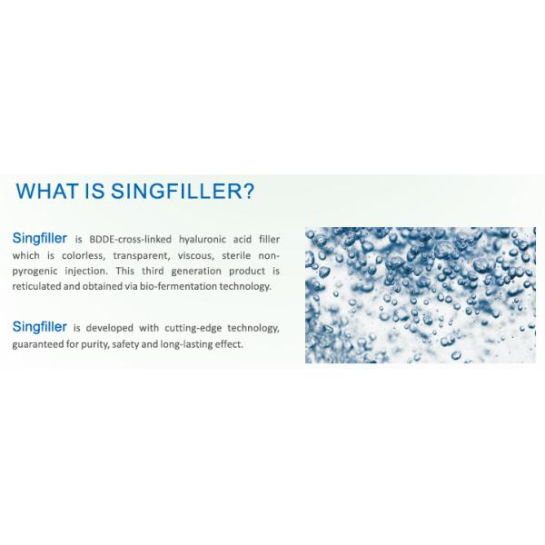 Singfiller 2ml Deep dermal filler injectable hyaluronic acid gel plastic surgery