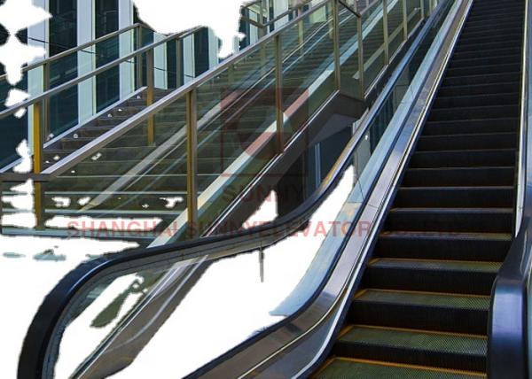 Cheap 1000mm Step Width Ramp Shopping Mall Escalator Advanced Track Operation for sale