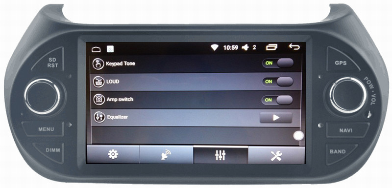 Ouchuangbo car radio stereo BT android 6.0 for Fiat Fiorino 2008-2015 with gps navi AUX USB 32 GB