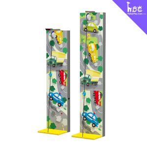 Quality Children Indoor Rock Climbing Wall with Safety Harnesses wholesale