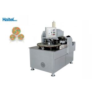 Quality Swirl Lollipop Candy Making Machine Flat Rainbow Automatic Plant Layout wholesale