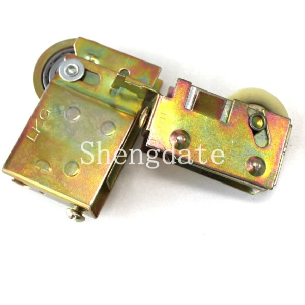 Slide adjustable roller Sliding Patio Door Rollers Assembly Steel Ball Bearing Wheels