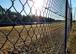 Quality Black PVC coated Cyclone Fence wholesale