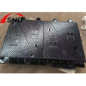Buy cheap JRC Triangular Ductile Iron Manhole Cover with Anti-slip Surface and Locking from wholesalers