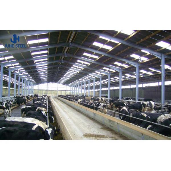 2-10 Meters Height Steel Structure Warehouse Steel Farm Sheds