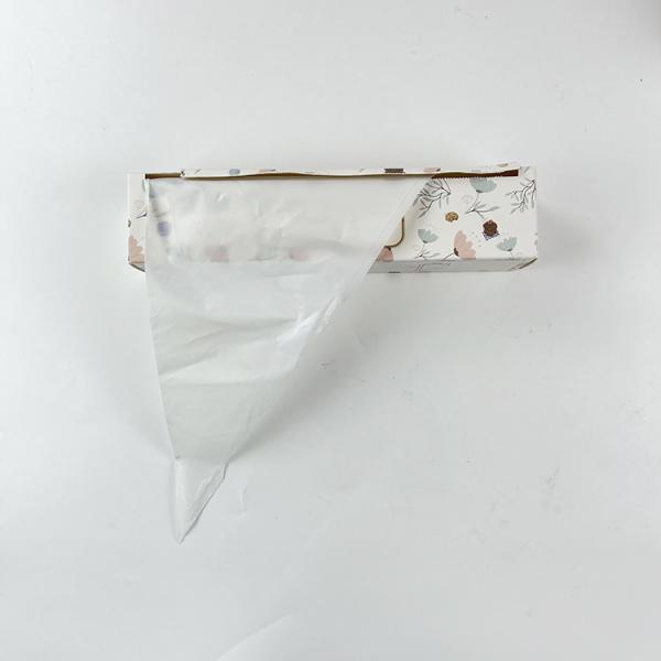100% Compostable Biodegradable Pastry Bags Cake Decoration Icing Tipless With Nozzles