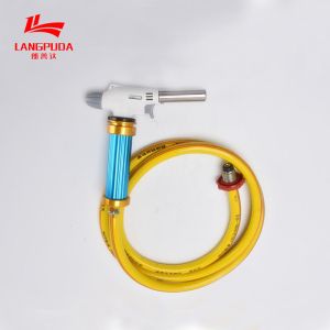 Quality Yellow Cooking Welding Portable Butane Gas Torch Parts wholesale