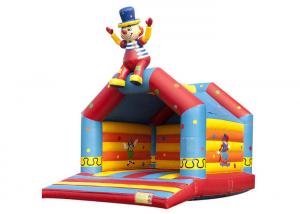 Quality Clown Commercial Grade Bounce House , Funny Cartoon Toddler Bouncy Castle wholesale
