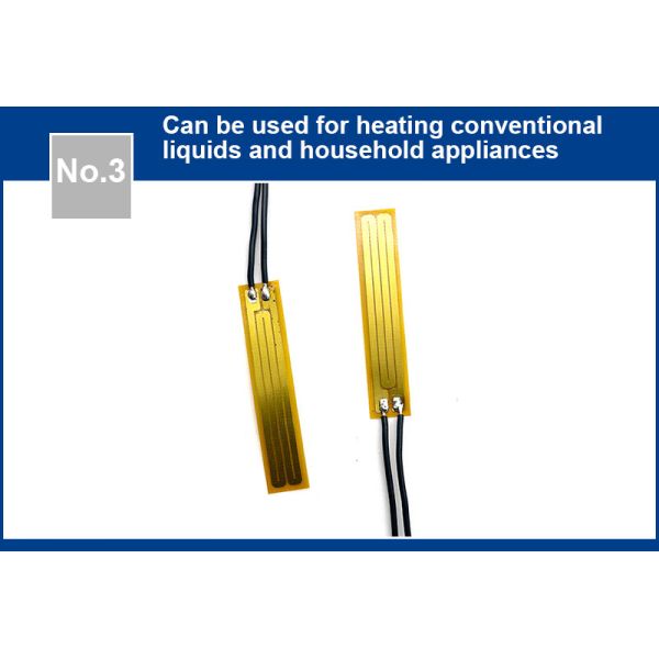 High Temperature Resistance Flexible Film Polyimide PI Heating Pad Heater